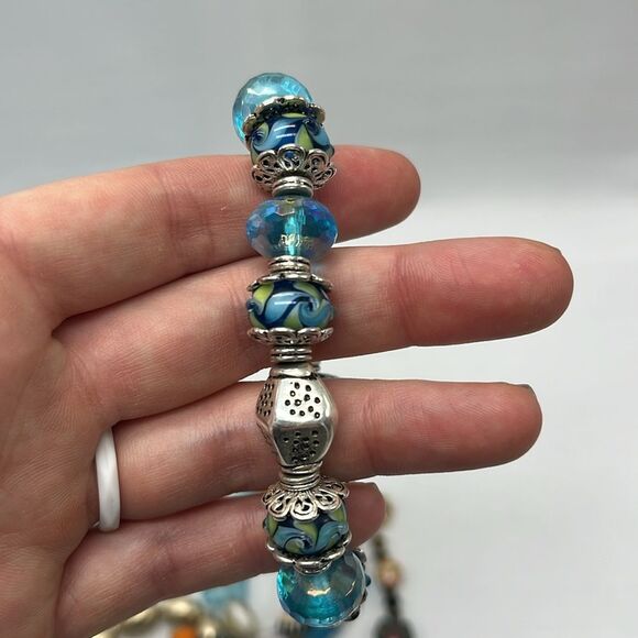 11 Beautiful Multicolored Beaded Bracelets - Picture 15 of 16